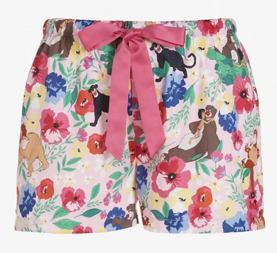 NEW PETER ALEXANDER WOMENS COTTON SHORTS DISNEY THE JUNGLE BOOK XS RRP$59.95