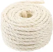 1 Roll Sturdy Replaceable Cat Scratching Rope Natural Sisal for Cat Trees Posts Furniture Protection Durable Cuttable Design for