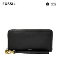 在飛比找蝦皮商城優惠-【FOSSIL 官方旗艦館】Logan 多層真皮拉鍊RFID