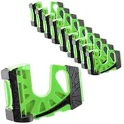 Wedge-It 10-Pack Ultimate Door Stop - Green