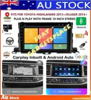 ✅Fits For Toyota Highlander Kluger Stereo 2013+ Android 14 Car Head Unit Carplay