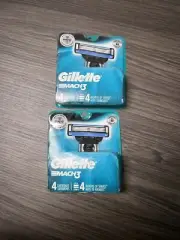 Gillette Mach3 Men's Razor Blade Refill Cartridges - Pack of 4 (2 Packs)
