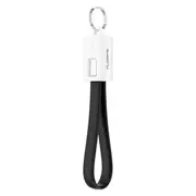 2Pcs Mini Portable Key Chain Micro USB Charging Phone Cable For iPhone