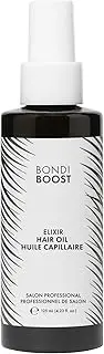 BondiBoost Elixir Hair Oil 4.23 fl oz - Pre-Shampoo Hair Oil Treatment for Dry Hair - Calm Frizz + Smooth Split-Ends + Tame Flyaways - Lightweight Formula - Vegan/Cruelty-Free - Australian Made