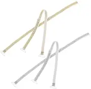 [OATIPHO] Djustable Bra Straps Women Bra Strap Extender Soft Shoulder Bra Straps Anti-skid Buckle