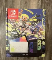 NEW Nintendo Switch OLED Model Splatoon 3 Edition Console NEW US FREE SHIP