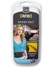 [Go Travel] RFID Money Belt Pouch in Black