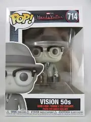 Marvel Funko Pop - Vision 50s - WandaVision - No. 714 - Free Protector