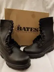 Bates Men's Navy 9 in. DuraShocks Steel Toe Combat Boots (E01621)