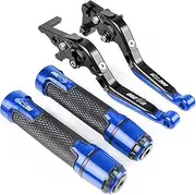 Brake-Clutch for RC200 RC 200 2014 2015 2016 2017 2018 Motorcycle CNC Brake Clutch Levers Handlebar Grip Handle Hand Grips Accessories (Color : 7)