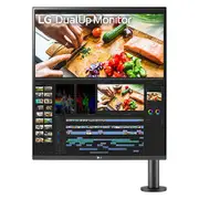 LG 27.6 inch 16:18 DualUp Ergo Monitor with Stand & USB Type-C - 28MQ780-B LG AU