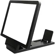 Phone Screen Magnifier Mobile Phone Screen Magnifier 8.2 Inch Eyes Protection Display 3D Video Screen Amplifier Folding Smart Phone Bracket