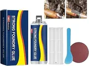 Metal Repair Glue - Car Casting Adhesive Welding Tool - Long-Lasting Waterproof Multi-Use Glue for Car Tank Radiator Furniture Metal Parts