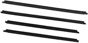 QASULER Car Door Edge Protector, for Toyota, fortuner 2004 2005 2006 2007 2008 2009 2010 2011 2012 2013 2014 2015 4pcs Car Roof Weatherstrip Seal