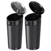Car Garbage Can Trash Container for Cars Leakproof Vehicle Bin Portable Mini
