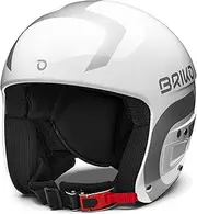Briko Unisex Children's Helmet, Shiny White-Silver, S