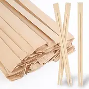 Disposable Chopsticks, 8.3 Inches Natural Bamboo Chopsticks, Sleeved and Separated - Pack of 50 Pairs
