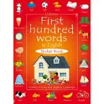 FIRST HUNDRED WORDS IN ENGLISH STICKER BOOK