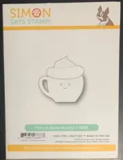 Simon Says Stamp Picture Book Mocha Die Set, Coffee Mug, $10 Value, Retired