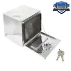 18''x17''x18'' Aluminum Heavy Duty Pickup Truck Bed Storage Tool Box with Lock