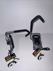 Rubbermaid FastTrack Hanging Wall Mount Bike Hook Garage Organizer (2pc)