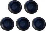 Hellery 5x Sax Thumb Rest Button Cover, Thumb Rest Pads Left Hand for Saxophone Musical Instrument Accessories Parts, Alto