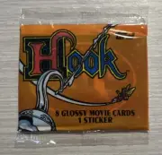 1991 Topps Hook Movie Super Glossy Trading Card New Sealed Pack - Robin Williams