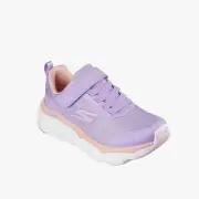 Skechers GO Run Max Cushioning Elite Kids Running Shoes Lavender Size 1.5