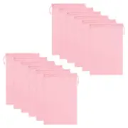 Ski Goggle Bag, 12 Pack Microfiber Snow Goggles Case Sleeve, Pink