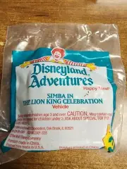 McDonald's Happy Meal 1994 Disneyland Adventures -Simba In the Lion King Vehicle