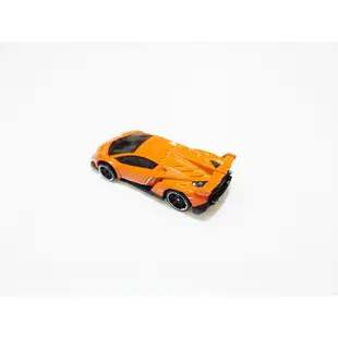 無盒卡 Lamborghini Veneno 橘 Forza zamac aventador 89 FKP tomica