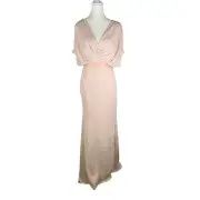 ASOS Design Dress Women's 6 Pink Elegant Empire Waist Bridesmaid Prom MOB/MOG