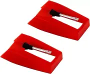 Diamond Replacement Vinyl Turntable Cartridge Needles For Crosley Phonograph X 2