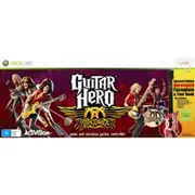 Guitar Hero: Aerosmith with Guitar controller bundle (Xbox 360)