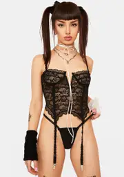 Learn My Language Lace Corset