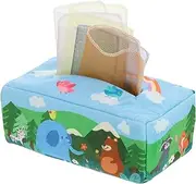 KOMBIUDA 1 Set Box Tissue Box Finger Exercise Sensory Play Engaging Preschool Learning with Sound for Hand Development Fun Animal Design