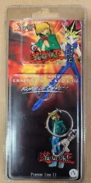 2002 YUGIOH COLLECTIBLE PIN & KEYCHAIN IN ORIGINAL PACKAGE UNOPENED JOEY WHEELER