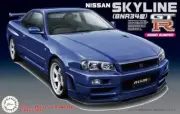 Fujimi ID-64 1/24 Scale Model Sport Car Kit Nissan Skyline GT-R R34 Nismo BNR34