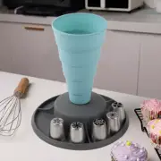 Detachable Piping Bags Stand Retractable Frosting Bag Holder for Home