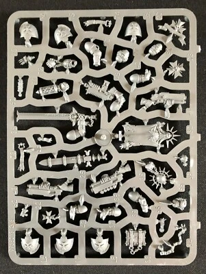 40K Primaris Black Templars Upgrades Sprue Banner Icons Warhammer Space Marines
