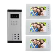 7" Apartment Wired Video Door Phone Intercom Entry System for Multi Unit COOL