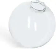 KastLite Clear 12" Acrylic Lamp Post Globe | 3.94" Twist Lock
