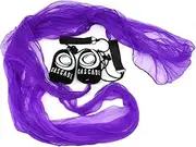 Cascade Scarf Poi (Purple)