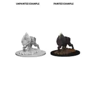 Wizkids Unpainted Miniatures - Deep Cuts - Dire Wolf
