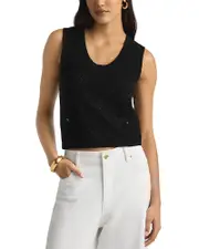 St. John Micro Sequin Sweater