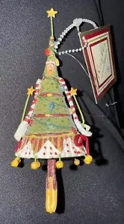 Department 56 Christmas Krinkles 4.5" Dancing Tree Lady Patience Brewster