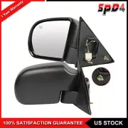 Power Mirrors Heated For 99-04 CHEVROLET BLAZER/S10 LH&RH Black Foldaway (for: Chevrolet)