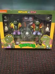 Neca TMNT Teenage Mutant Ninja Turtles Ultimate Napoleon & Attila Frog Figures