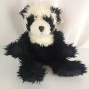 Vintage Russ Berrie Panda Bear Ping Pong Plush 11 Inch stuffed animal toy NEW