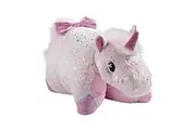 Pillow Pets Originals Sparkly Pink Unicorn Stuffed Animal Plush Toy